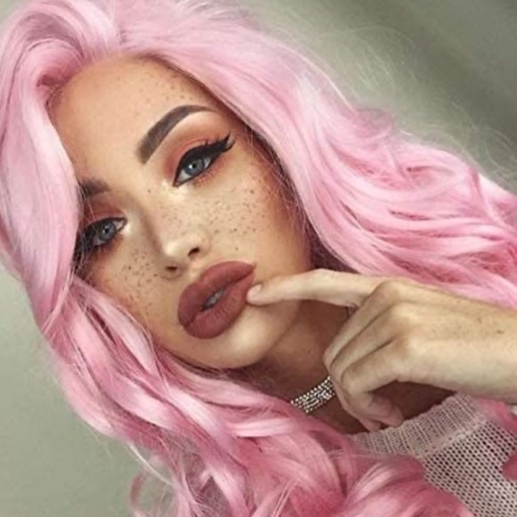 YARI 24” Pink BodyWavy Long Pink Lace Front Wig *NEW*